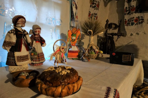 Соромитницкие вечерницы в Полесской хате